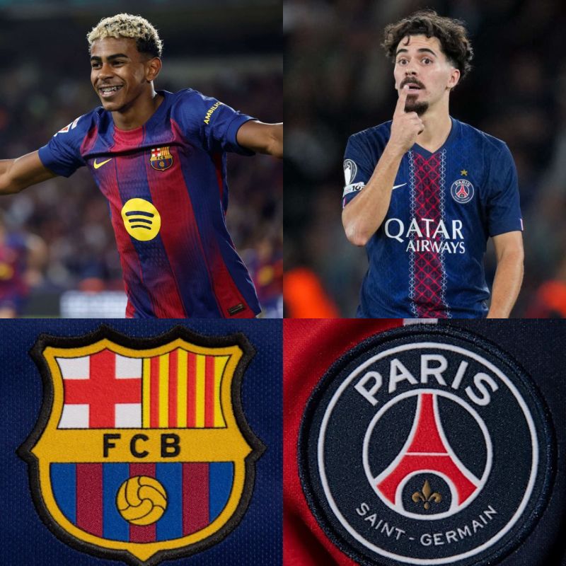 Barcelona vs PSG 2025 Champions League clash at Estadi Olimpic Lluis Companys