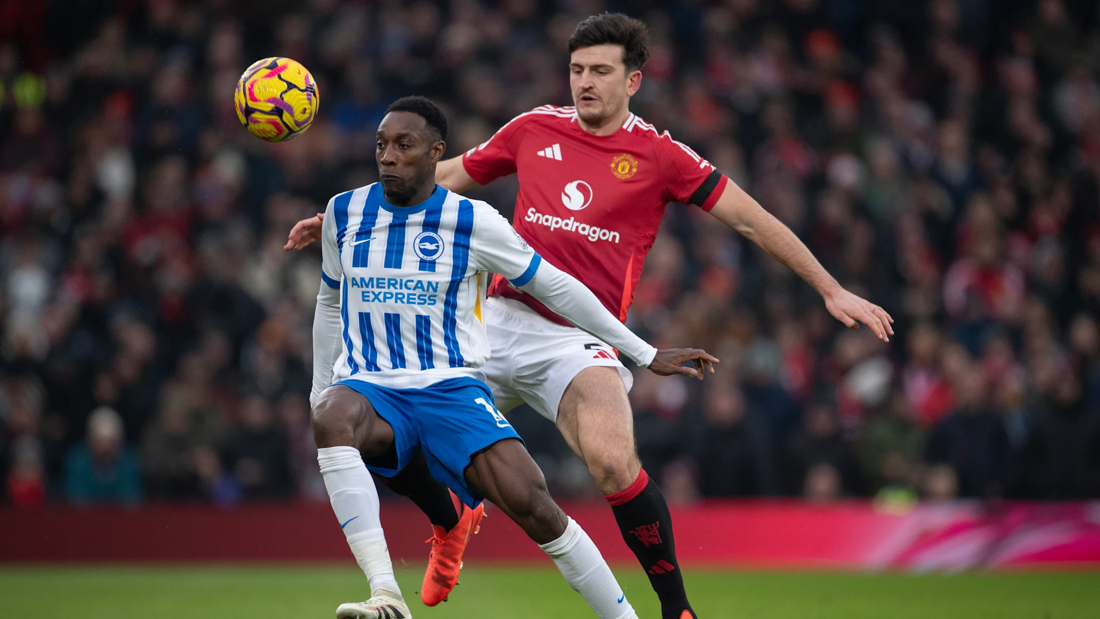 Manchester United vs Brighton live Premier League match at Old Trafford