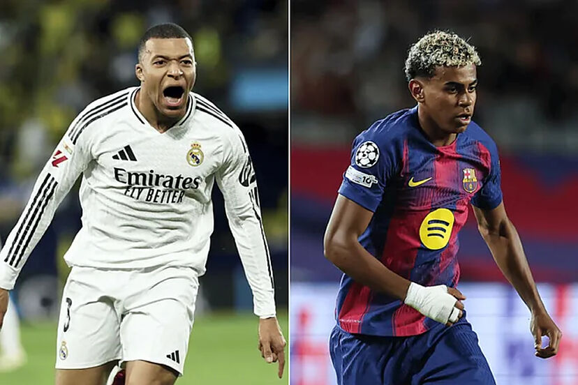 Real Madrid vs Barcelona 2025 El Clasico at Santiago Bernabeu