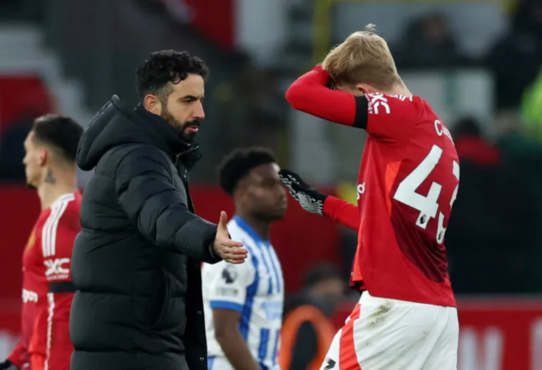 Ruben Amorim Manchester United manager Premier League 2025